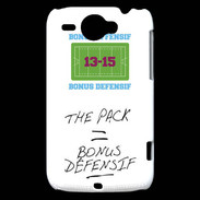 Coque HTC Wildfire G8 The pack Bonus offensif-défensif Blanc