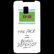 Coque LG P990 The pack Bonus offensif-défensif Blanc