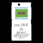 Coque Sony Xpéria Z Ultra The pack Bonus offensif-défensif Blanc
