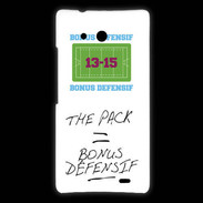 Coque Huawei Ascend Mate The pack Bonus offensif-défensif Blanc