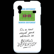 Coque Samsung ACE S5830 Obtenir le Bonus offensif-défensif Blanc
