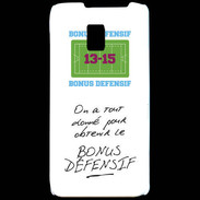 Coque LG P990 Obtenir le Bonus offensif-défensif Blanc