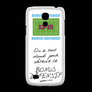 Coque Samsung Galaxy S4mini Obtenir le Bonus offensif-défensif Blanc