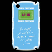 Coque Blackberry 8520 Les potes Bonus offensif-défensif Bleu