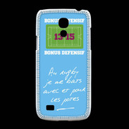 Coque Samsung Galaxy S4mini Les potes Bonus offensif-défensif Bleu