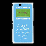 Coque Sony Xpéria Z Ultra Les potes Bonus offensif-défensif Bleu