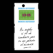 Coque Sony Xpéria Z Ultra Le combat Bonus offensif-défensif Blanc