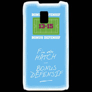Coque LG P990 Fin de match Bonus offensif-défensif Bleu