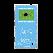 Coque Nokia Lumia 520 Fin de match Bonus offensif-défensif Bleu