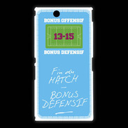 Coque Sony Xpéria Z Ultra Fin de match Bonus offensif-défensif Bleu
