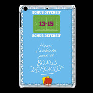 Coque iPadMini Merci l'arbitre Bonus offensif-défensif Bleu