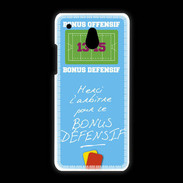 Coque HTC One Mini Merci l'arbitre Bonus offensif-défensif Bleu