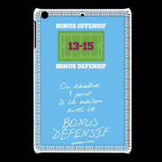 Coque iPadMini 1 point bonus offensif-défensif Bleu