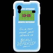 Coque Samsung ACE S5830 Obtenir le Bonus offensif-défensif Bleu