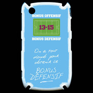 Coque Blackberry 8520 Obtenir le Bonus offensif-défensif Bleu