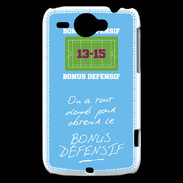 Coque HTC Wildfire G8 Obtenir le Bonus offensif-défensif Bleu