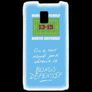 Coque LG P990 Obtenir le Bonus offensif-défensif Bleu