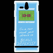 Coque Sony Xperia U Obtenir le Bonus offensif-défensif Bleu