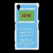 Coque Sony Xpéria Z1 Obtenir le Bonus offensif-défensif Bleu