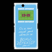 Coque Sony Xpéria Z Ultra Obtenir le Bonus offensif-défensif Bleu