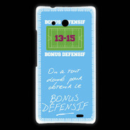Coque Huawei Ascend Mate Obtenir le Bonus offensif-défensif Bleu