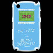 Coque Blackberry 8520 The pack Bonus offensif-défensif Bleu