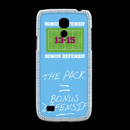 Coque Samsung Galaxy S4mini The pack Bonus offensif-défensif Bleu