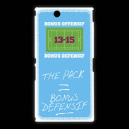 Coque Sony Xpéria Z Ultra The pack Bonus offensif-défensif Bleu