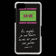 Coque Blackberry Z10 Les potes Bonus offensif-défensif Noir