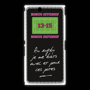 Coque Sony Xpéria Z Ultra Les potes Bonus offensif-défensif Noir