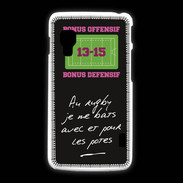 Coque LG L5 2 Les potes Bonus offensif-défensif Noir