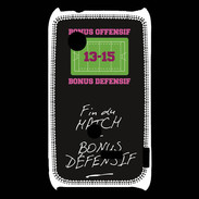 Coque Sony Xperia Typo Fin de match Bonus offensif-défensif Noir