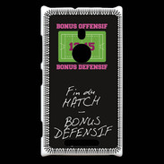Coque Nokia Lumia 925 Fin de match Bonus offensif-défensif Noir