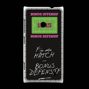Coque Nokia Lumia 520 Fin de match Bonus offensif-défensif Noir