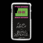 Coque LG L5 2 Fin de match Bonus offensif-défensif Noir