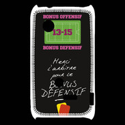 Coque Sony Xperia Typo Merci l'arbitre Bonus offensif-défensif Noir