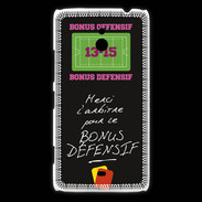 Coque Nokia Lumia 1320 Merci l'arbitre Bonus offensif-défensif Noir