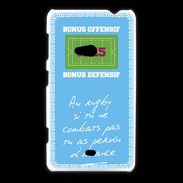 Coque Nokia Lumia 625 Le combat Bonus offensif-défensif Bleu