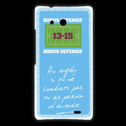Coque Huawei Ascend Mate Le combat Bonus offensif-défensif Bleu