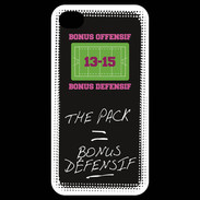 Coque iPhone 4 / iPhone 4S The pack Bonus offensif-défensif Noir