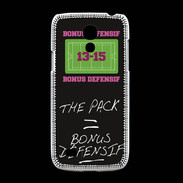 Coque Samsung Galaxy S4mini The pack Bonus offensif-défensif Noir