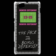 Coque Sony Xperia M The pack Bonus offensif-défensif Noir