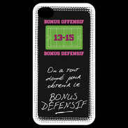 Coque iPhone 4 / iPhone 4S Obtenir le Bonus offensif-défensif Noir