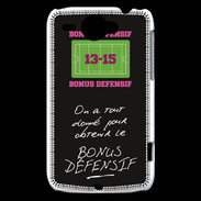 Coque HTC Wildfire G8 Obtenir le Bonus offensif-défensif Noir