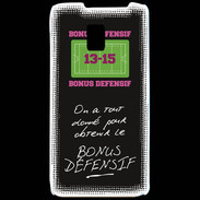 Coque LG P990 Obtenir le Bonus offensif-défensif Noir