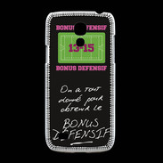 Coque Samsung Galaxy S4mini Obtenir le Bonus offensif-défensif Noir