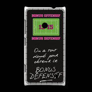 Coque Nokia Lumia 520 Obtenir le Bonus offensif-défensif Noir
