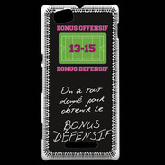 Coque Sony Xperia M Obtenir le Bonus offensif-défensif Noir