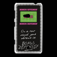 Coque Nokia Lumia 625 Obtenir le Bonus offensif-défensif Noir