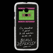 Coque Motorola G 1 point bonus offensif-défensif Noir